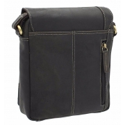 Чоловіча шкіряна сумка-месенджер Visconti S-7 oil brown - Фото №3