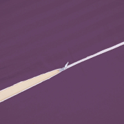 Наволочка 10018 Satin Stripe 30-0008 Smoky Pink MirSon - Фото №4