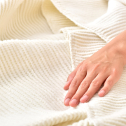 Плед-покрывало Adina Ideia молочный - Фото №5