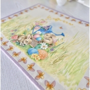 Серветка великодня оксамитова SROP01-49 LiMaSo - Фото №5