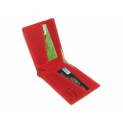 Портмоне DNK Leather DNK Portmone col.H красное - Фото №4