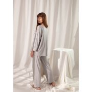 Домашній костюм Plesse Penelope gri сірий - Фото №4
