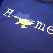 Худі утеплене оверсайз Home Emily унісекс синє - Фото №3