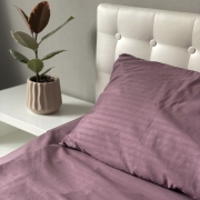 Комплект постельного белья Fiber Violet Stripe Emily микрофибра фиолетовый - Фото №8