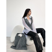 Сумка-шопер Python Art Knit бирюзовый - Фото №4