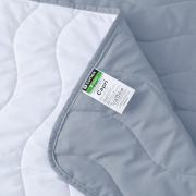 Покривало декоративне двостороннє Capri Sonex сірий-білий - Фото №8