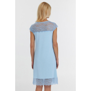 Нічна сорочка Ariadna Ellen LDM 103/23/01 блакитний - Фото №3