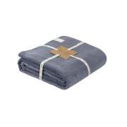 Плед двухсторонний Infinity Lotus Home серый - Фото №4