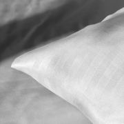 Комплект наволочок Fiber White Stripe Emily мікрофібра білий - Фото №3