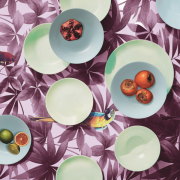 Тарілка обідня 25 см Diwali Paradise Blue Luminarc V5720 - Фото №6