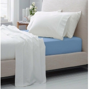 Простынь на резинке MirSon бязь 14-4121 Blanco - Фото №3