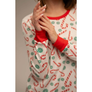 Піжама жіноча Новорічна Candy Cane German Volf 25126 - Фото №3