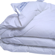 Ковдра демісезонна лебединий пух Tender SoundSleep тик білий - Фото №8