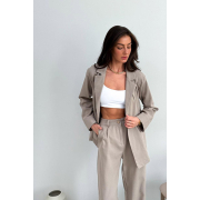 Штани Юджина бавовна-льон Art Knit корда - Фото №4