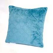 Подушка декоративна Велюр ТЕП синя - Фото №3