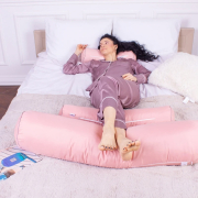 Подушка-валик 8111 Naturale Line 14-1312 Domiano EcoSilk бязь MirSon - Фото №6