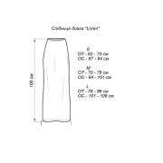 Спідниця максі Loren Art Knit чорна - Фото №5