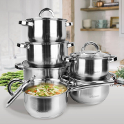 Набор посуды универсальный Maestro MR2120 серебро - Фото №3