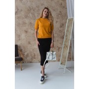 Спідниця в'язана Katrin new Art Knit чорний - Фото №3