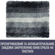Килимок антибактеріальний Pearl 50x60 DarianA сірий - Фото №4