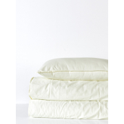 Комплект постільної білизни SoundSleep Stonewash Adriatic milky молочний - Фото №17