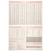 Щоденник недатований А5 320 стор Vibe Leo Planner 252697 димчасто-блакитний - Фото №9