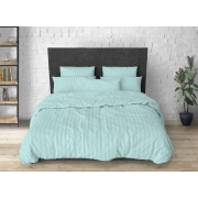 Комплект постільної білизни Stripy Mint SoundSleep бязь бавовна 100% - Фото №10
