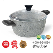 Кастрюля с крышкой 2,4 л Dura Induction Flonal DUICV2030 - Фото №5