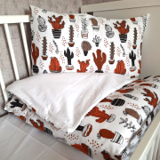 Комплект постільної білизни в ліжечко Cactus SoundSleep муслін - Фото №4