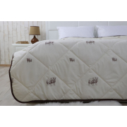 Ковдра зимова вовняна в мікрофібрі Soft Sheep Руно - Фото №5