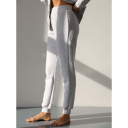 Костюм жіночий капітоній German Volf сірий меланж - Фото №10