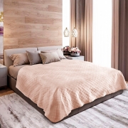 Покрывало ТЕП Велюр пудровое - Фото №5