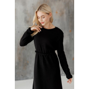 Сукня в'язана Ніколь максі Art Knit чорна - Фото №6