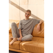 Футболка женская Basic Ellen LSK 32/01/06 серая - Фото №6