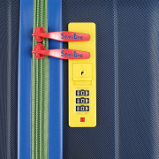 Чемодан 20 S Blue T5807-1 Semi Line DAS303195 - Фото №3