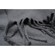 Плед Bergen Lotus Home антрацит - Фото №6