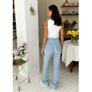 Майка жіноча базова в'язана Art Knit біла - Фото №5