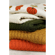 Плед вязаный Happy fall Прованс - Фото №5