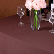 Скатертина водонепроникна 401 Satin Waterproof Chocolate Mirson - Фото №3