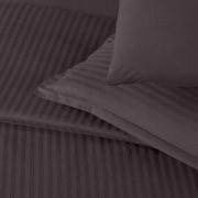 Постільна білизна Altinbasak Poplin Infinity Berry поплін ліловий простирадло на гумці - Фото №5