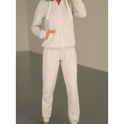 Костюм жіночий капітоній German Volf кавовий меланж - Фото №11