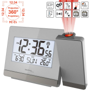 Часы проекционные WT538 Silver/Anthracite Technoline DAS301198 - Фото №4