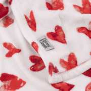 Плед фланелевий Сердечка Flannel Ardesto - Фото №3