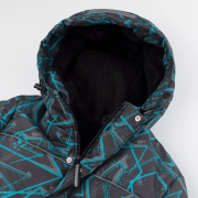 Куртка зимова КТ312 Бембі R01-бірюзовий-принт - Фото №8