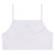 Майка-топ для дівчинки Бембі MK20 білий - Фото №3