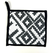 Прихватка кухонна Код Незламної Нації SoundSleep чорний з білим - Фото №5