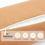 Подушка-валик 8569 Naturale Line 15-1511 Federica бязь полістирол MirSon - Фото №5