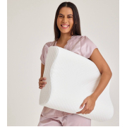 Подушка ортопедична Visco Boyun Hanibaba біла - Фото №6