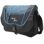 Сумка через плече 9 л Black-Blue 7156 Semi Line DAS303090 - Фото №5