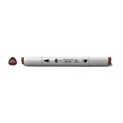 Маркер акварельний Sketch marker Santi SM-54 темно-бордовий 390720 - Фото №3